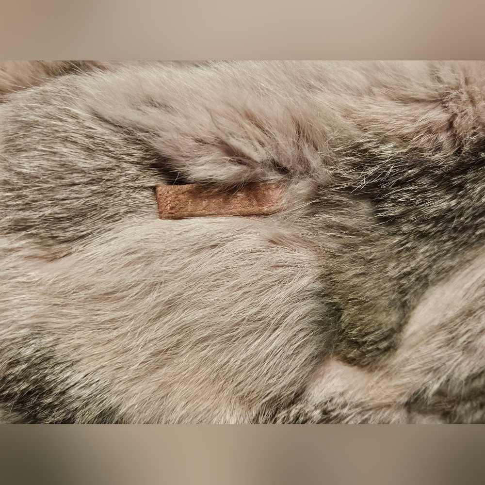 Sweet Jane Rabbit Fur Coat 12 - Picture 6 of 6